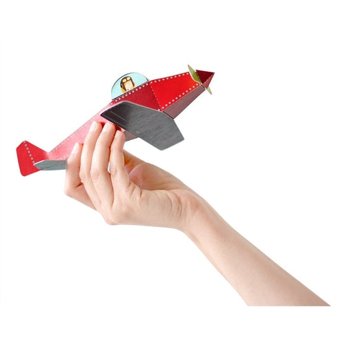 Plane - Paper Art Kit, by Pukaca PT | Age 6+