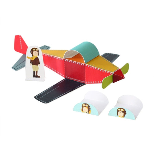 Plane - Paper Art Kit, by Pukaca PT | Age 6+