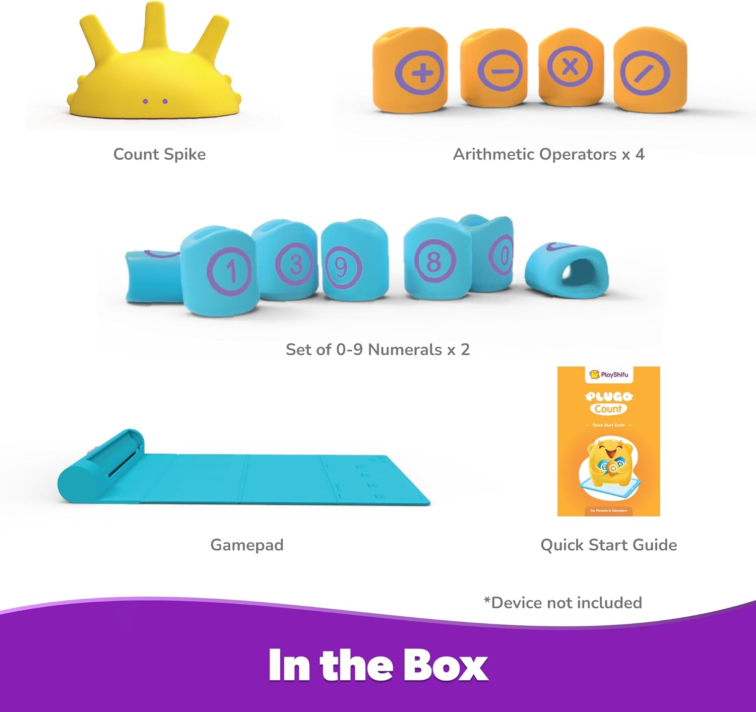 PlayShifu Mission Math - Shifu020 | Interactive Math Learning Toy powered by Augmented Reality for Kids Age 4+