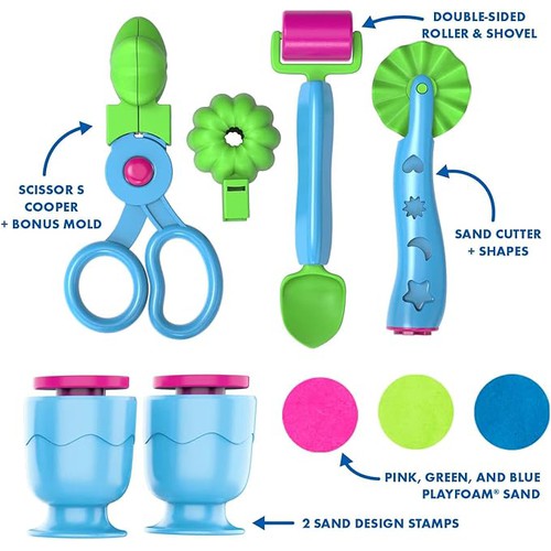 مجموعة حسية من الرمل من Playfoam® - EI-2232 │مجموعة فنية وحرفية من Learning Resources للأطفال بعمر 3 سنوات فما فوق 
