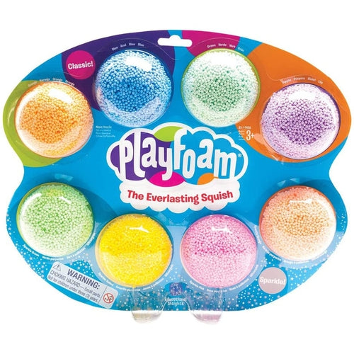 Playfoam® Combo 8-Pack | Non-Toxic Foam, Sensory, and Shaping Fun | Art and Craft set by Educational Insights US | Age 3+