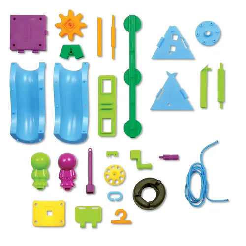 Playground Engineering & Design Building Set | 104 pcs STEM Kit by Learning Resources for Kids Age 3+
