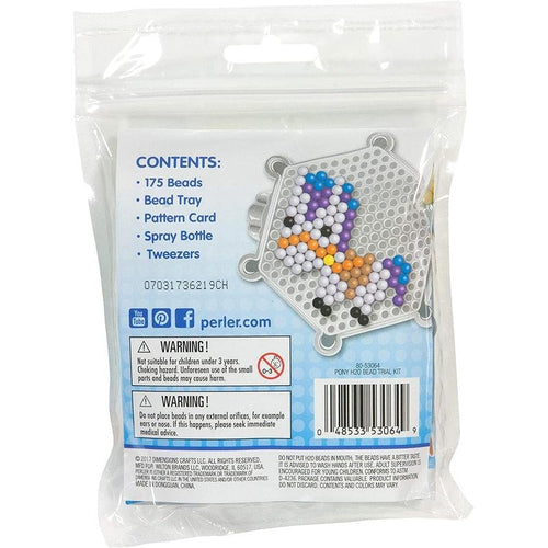Pony - H2O Water Fuse Beads Kit, Craft Set by Perler US | Age 4+