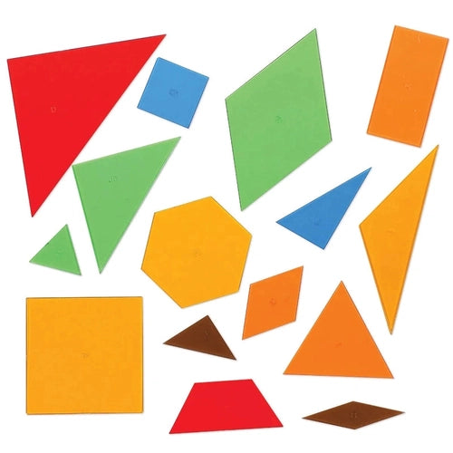 Power Polygons | 450 Polygon Shapes for Early Geometry Skills | Math Set by Learning Resources US for Kids age 5+
