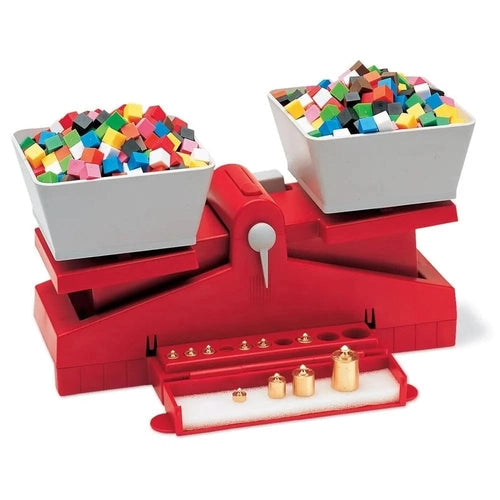 Precision School Balance with Weights | Math Set by Learning Resources for kids age 8+