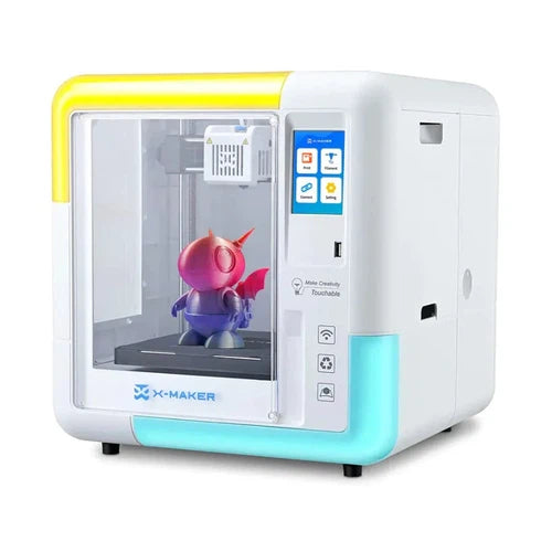 X-MAKER 3D Printer with Gamification 3D Design App and AI Powered One-Press Printing | IME3DD by AOSEED for all
