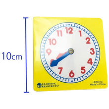 Load image into Gallery viewer, Pupil Clock Dials, Set of 10  | by Learning Resources US | Age 5+
