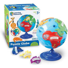 Load image into Gallery viewer, Puzzle Globe | 3-D Geography 17 Pieces Science Set by Learning Resources US |  Age 3+
