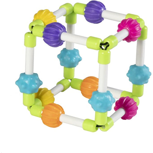 Quubi by Fat Brain Toys | 3 ماہ سے زیادہ عمر کے بچوں کے لیے ابتدائی نشوونما اور تعلیمی بچوں کا کھلونا۔ 