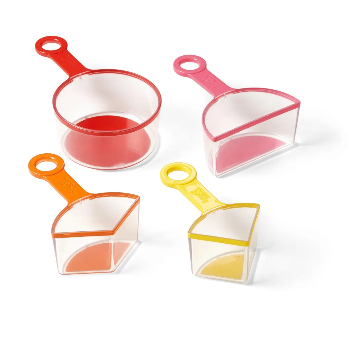 Rainbow Fraction Measuring Cups - HM93439-UK | Classroom Math Set by Learning Resources for kids Age 3+