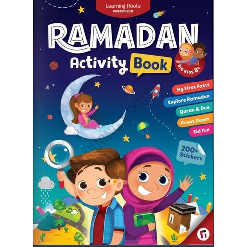 Ramadan Activity Book (Big Kids) | Islamic Book by LearningRoots | Age 8+