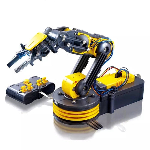 Robotic Arm | Extensive Range of Motion on All Pivot Points | DIY Technology / Engineering Set for Kids Age 13+