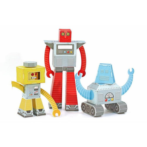 Robots - Paper Art Kit, by Pukaca PT | Age 7+