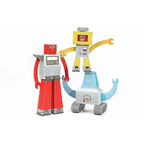 Robots - Paper Art Kit, by Pukaca PT | Age 7+