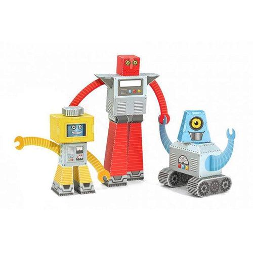 Robots - Paper Art Kit, by Pukaca PT | Age 7+