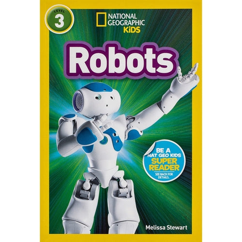 الروبوتات - الانسان الآلي مستوى 3 من ناشيونال جيوغرافيك الأطفال | سن 6 سنوات فأكثر