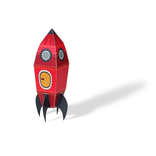 Rocket - Paper Art Kit, by Pukaca PT | Age 6+
