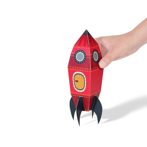 Rocket - Paper Art Kit, by Pukaca PT | Age 6+