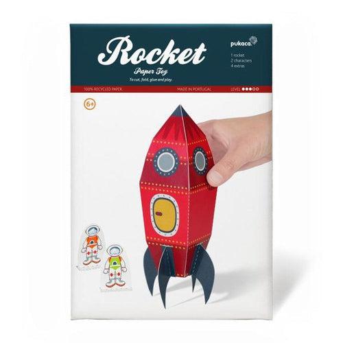 Rocket - Paper Art Kit, by Pukaca PT | Age 6+