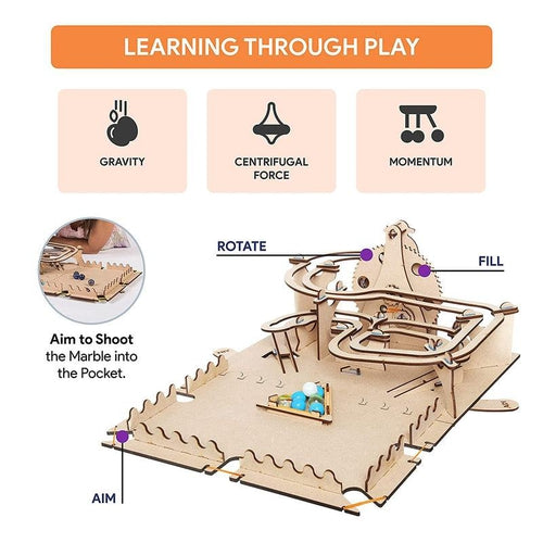 Roller Coaster Marble Slide | Learn Engineering Project by Smartivity | Age 8+