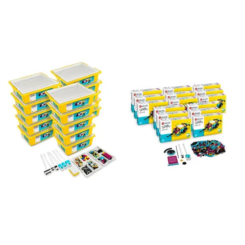 LEGO® Education SPIKE™ Prime – Combo Pack 5008796 | 15 Full Sets of Spike Prime and its Expansion designed for 30 students Age 10+