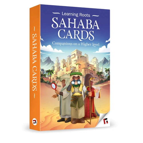 Sahaba Cards | 34 well-known and legendary Companions | Islamic flashcards by LearningRoots UK | Age 3+