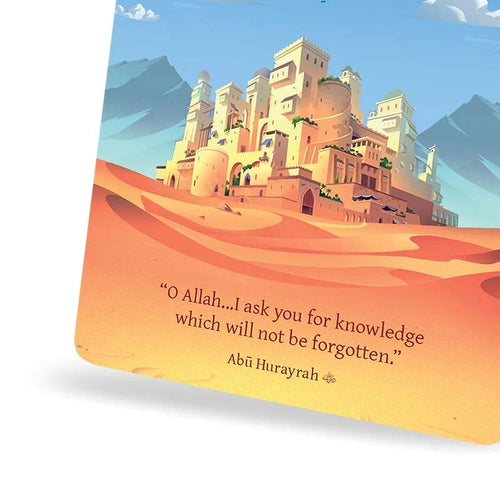 Sahaba Cards | 34 well-known and legendary Companions | Islamic flashcards by LearningRoots UK | Age 3+