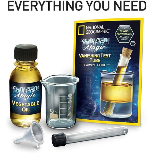 Science Magic - Vanishing Test Tube by National Geographic | Age 8+