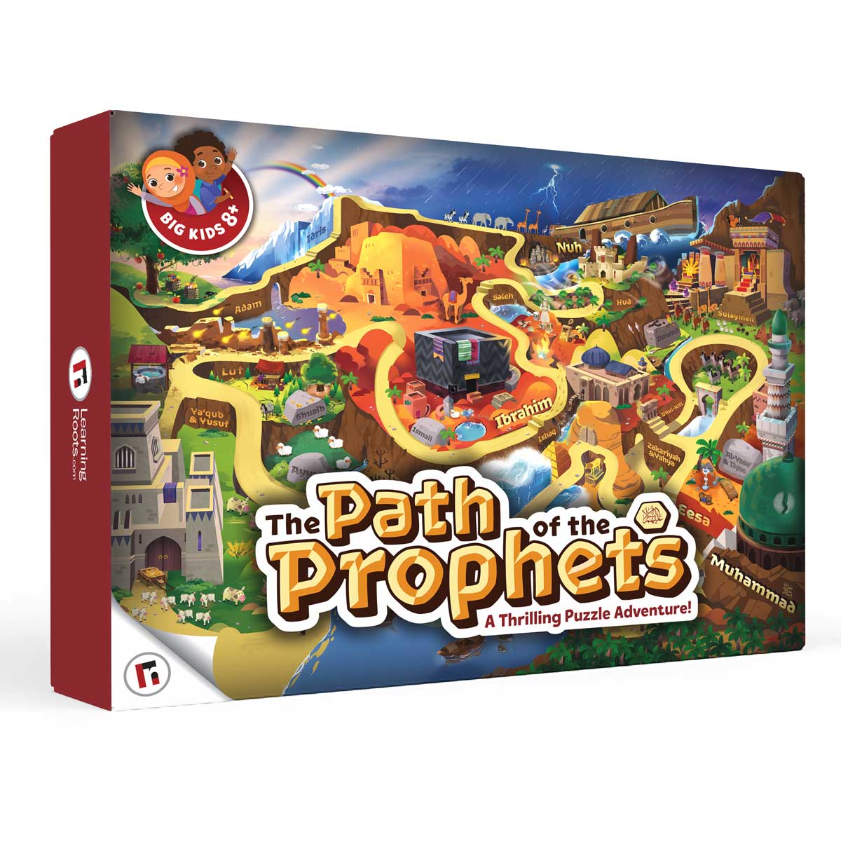 The Path of the Prophets | 178 pcs Educational Floor Puzzle By Learning Roots UK for Big Kids Age 8+