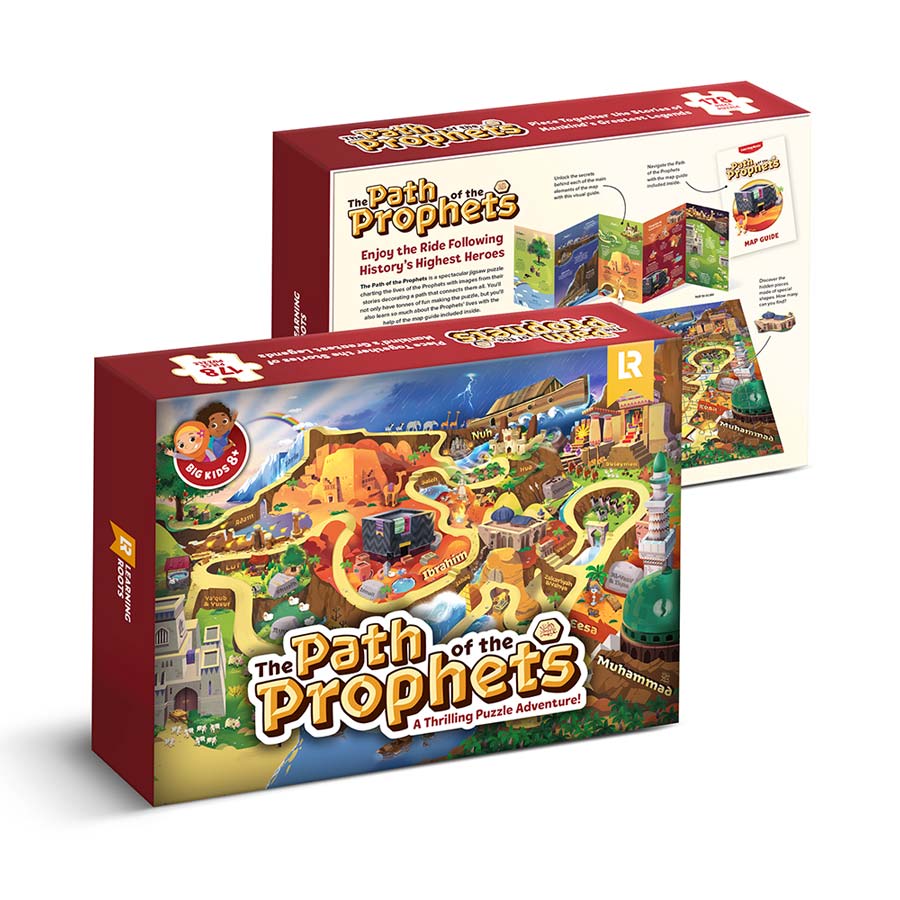 The Path of the Prophets | 178 pcs Educational Floor Puzzle By Learning Roots UK for Big Kids Age 8+