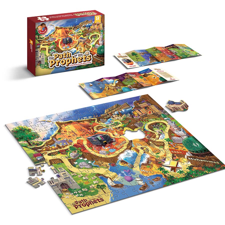 The Path of the Prophets | 178 pcs Educational Floor Puzzle By Learning Roots UK for Big Kids Age 8+