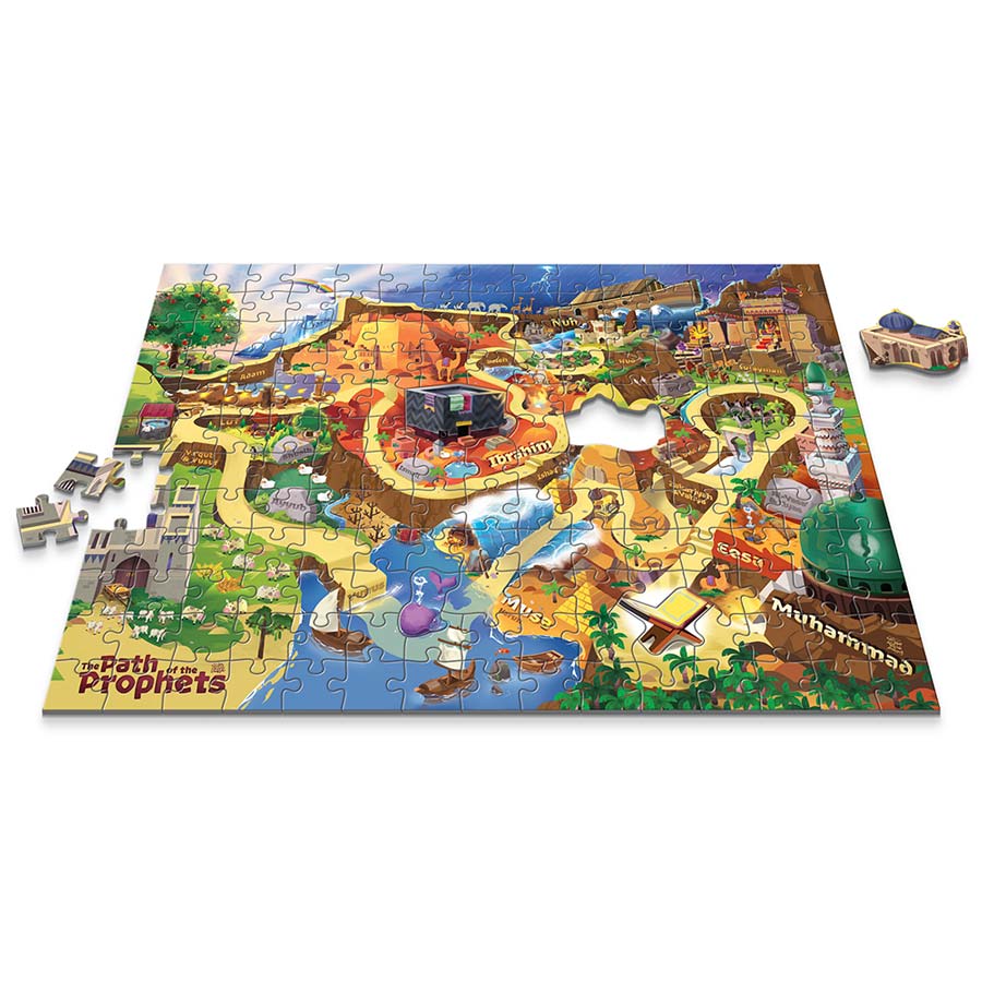 The Path of the Prophets | 178 pcs Educational Floor Puzzle By Learning Roots UK for Big Kids Age 8+