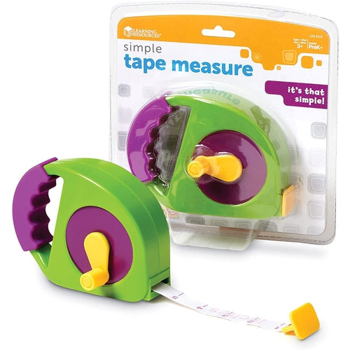 Simple Tape Measure | Math Set by Learning Resources US | Age 3+