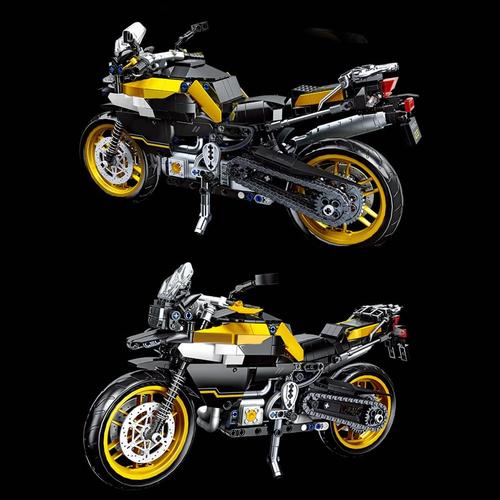 Sluban R1250 GS Motorcycle | 200 pcs Bricks Construction toy for Kids Age 10+