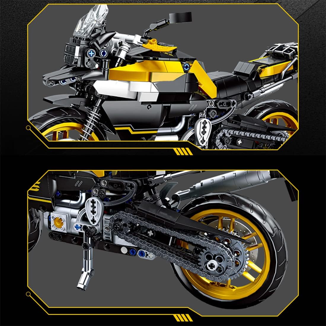 Sluban R1250 GS Motorcycle | 200 pcs Bricks Construction toy for Kids Age 10+