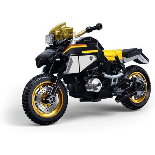 Sluban R1250 GS Motorcycle | 200 pcs Bricks Construction toy for Kids Age 10+