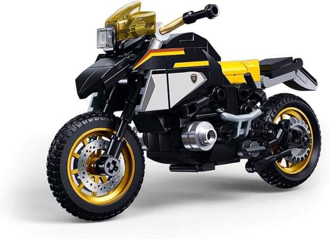 Sluban R1250 GS Motorcycle | 200 pcs Bricks Construction toy for Kids Age 10+