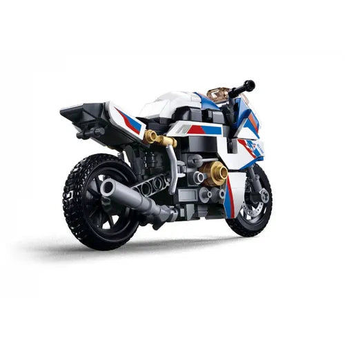 Sluban B1129 MB MOTOR BIKE S1000MS SCALE 1:2 C36 Motorcycle | 242 pcs Bricks Construction toy for Kids Age 10+