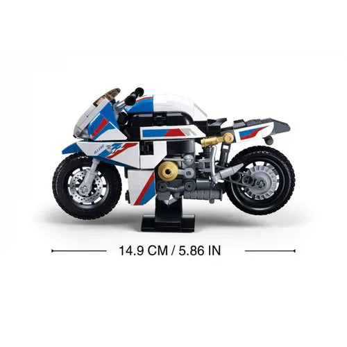Sluban B1129 MB MOTOR BIKE S1000MS SCALE 1:2 C36 Motorcycle | 242 pcs Bricks Construction toy for Kids Age 10+