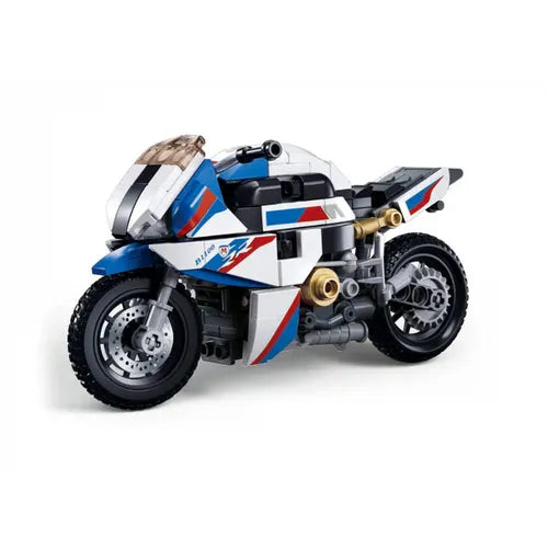Sluban B1129 MB MOTOR BIKE S1000MS SCALE 1:2 C36 Motorcycle | 242 pcs Bricks Construction toy for Kids Age 10+