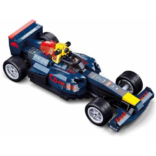 Sluban PowerBricks - RC F1 Car | 423 pcs Construct Set Lego-like for Kids Age 8+