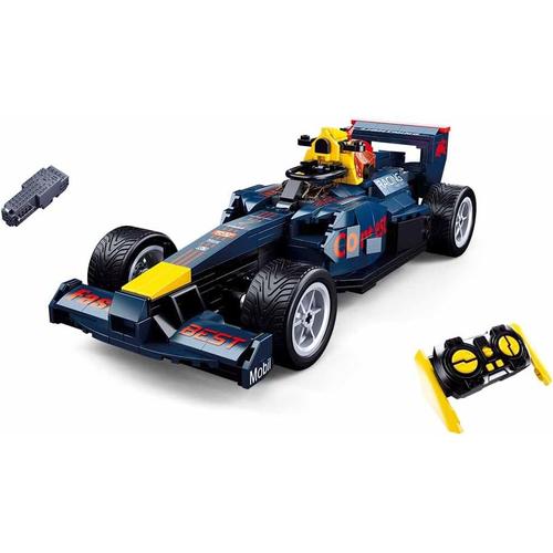 Sluban PowerBricks - RC F1 Car | 423 pcs Construct Set Lego-like for Kids Age 8+