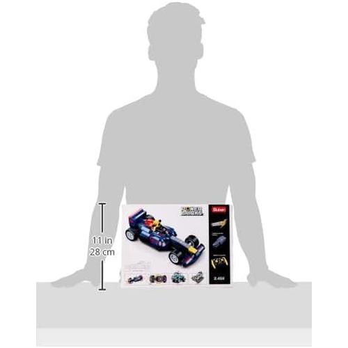 Sluban PowerBricks - RC F1 Car | 423 pcs Construct Set Lego-like for Kids Age 8+