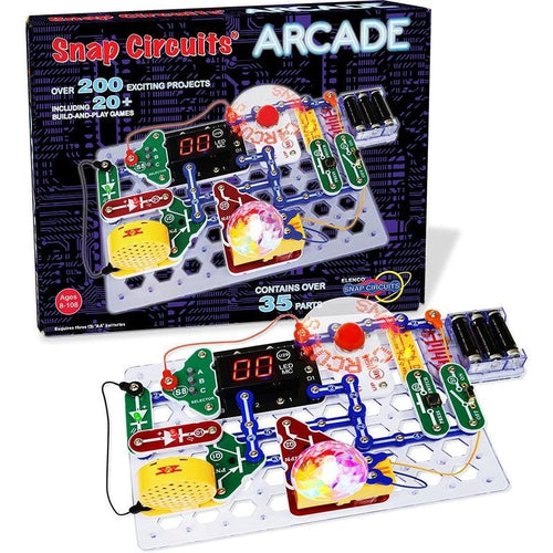 Snap Circuits® Arcade - Enjoy 200 Amazing Projects | SCA-200 by Elenco | Age 8+