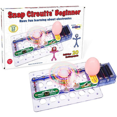 Snap Circuits® Beginner - Enjoy 20 Projects | SCB-20 by Elenco US | Age 5+