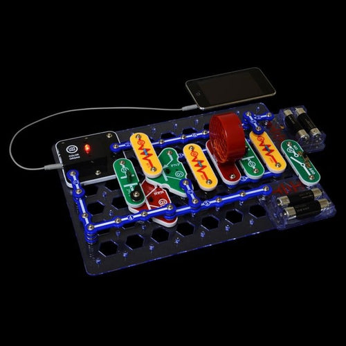 Snap Circuits® LIGHT - SCL-175 | 55 pcs for more than 175 Electronic Projects | Tech/Eng set by Elenco US for Kids Age 8+
