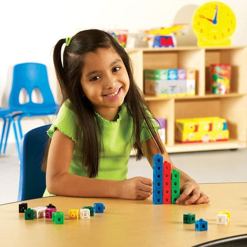 طقم مكعبات سناب 100 قطعة | بواسطة Learning Resources US | سن 5+