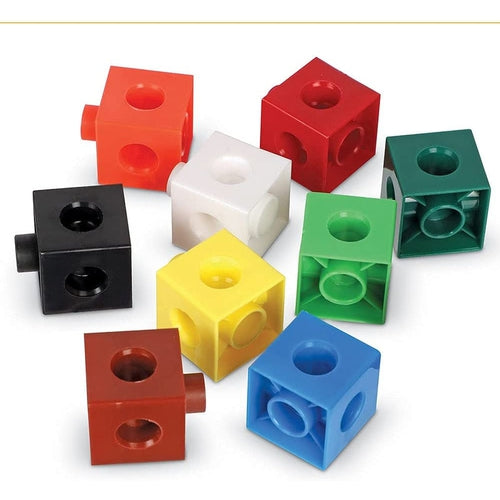 Snap Cubes Set Of 100 | Math Set by Learning Resources US | Age 5+