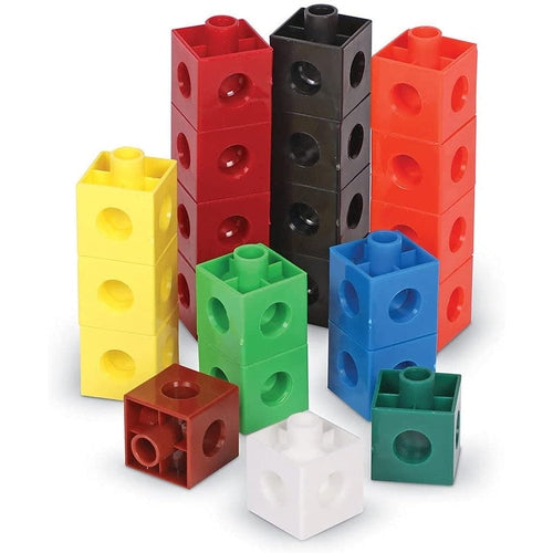 Snap Cubes Set Of 100 - LER7584 | Math Set by Learning Resources US | Age 5+