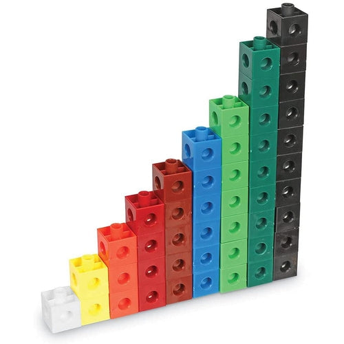 Snap Cubes Set Of 100 - LER7584 | Math Set by Learning Resources US | Age 5+